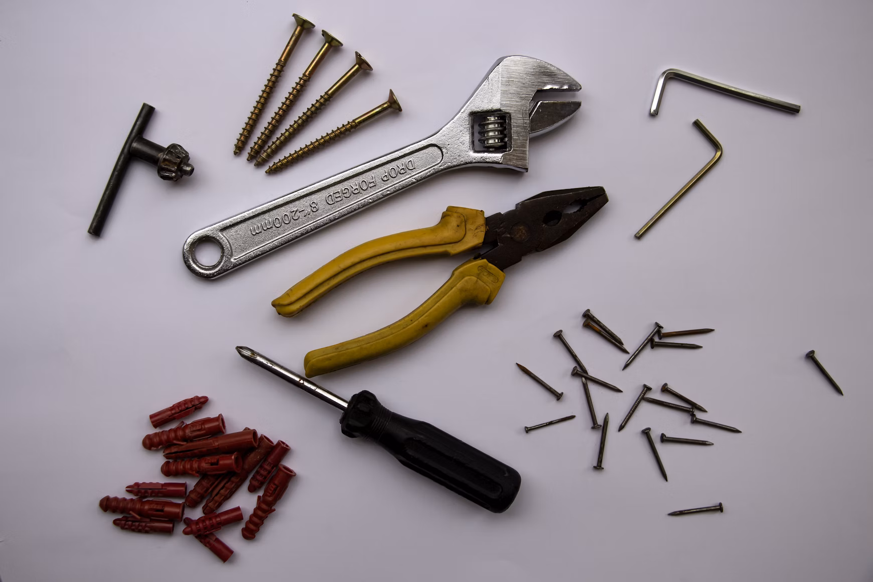Technician repairing office chair and flat pack furniture